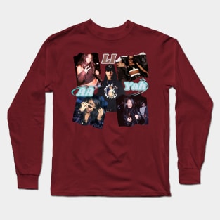 Aesthetic Aaliyah Graphic Long Sleeve T-Shirt